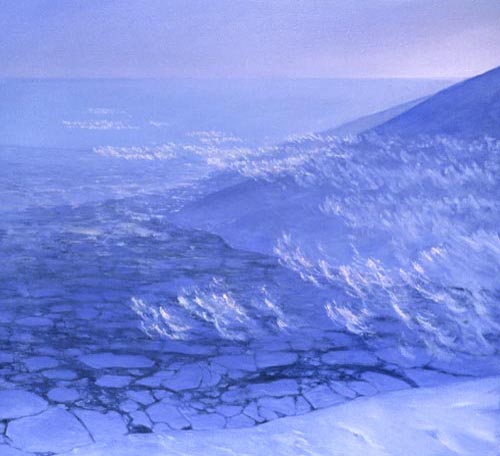 Antarctic Art Antarctic Paintings David Rosenthal Best Antarctic Artist Oil Paintings Antarctica
